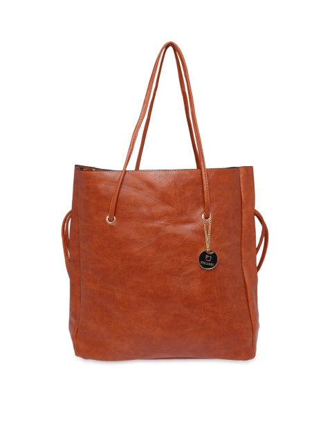 

FUR JADEN Tan Brown Tote Bag