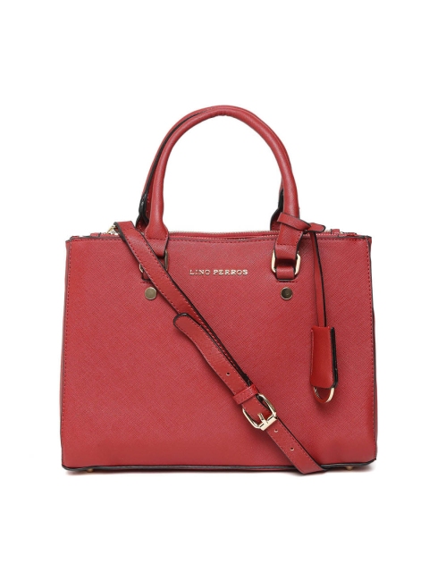 

Lino Perros Red Handbag with Sling Strap