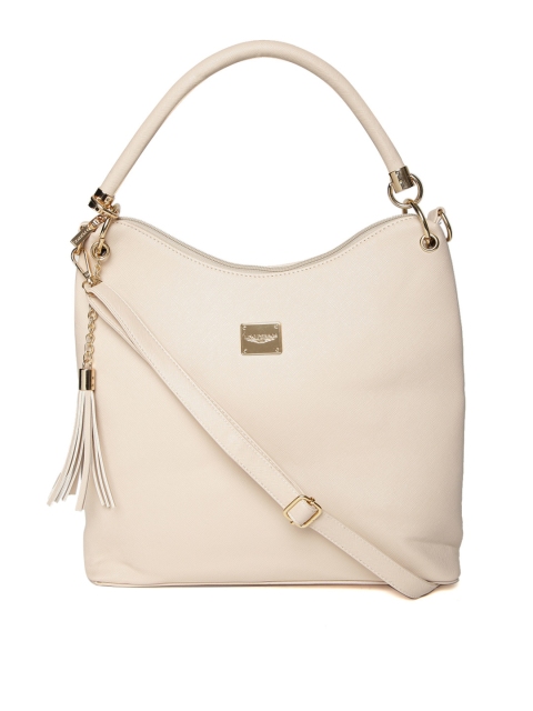 

Lino Perros Beige Hobo Bag with Sling Strap