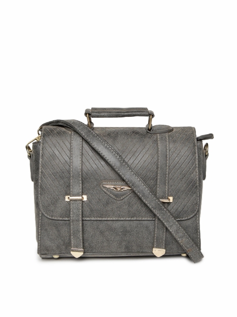 

Lino Perros Grey Satchel with Sling Strap