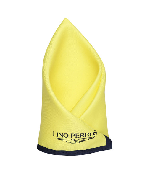 

Lino Perros Yellow Pocket Square