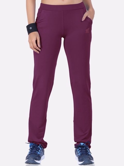 

LAASA SPORTS Women Purple Track Pants