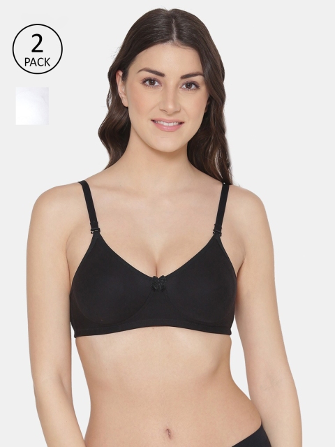 

Tweens Pack of 2 Black & White Bra