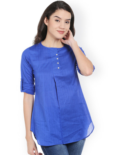 

Style Quotient Blue Striped Top