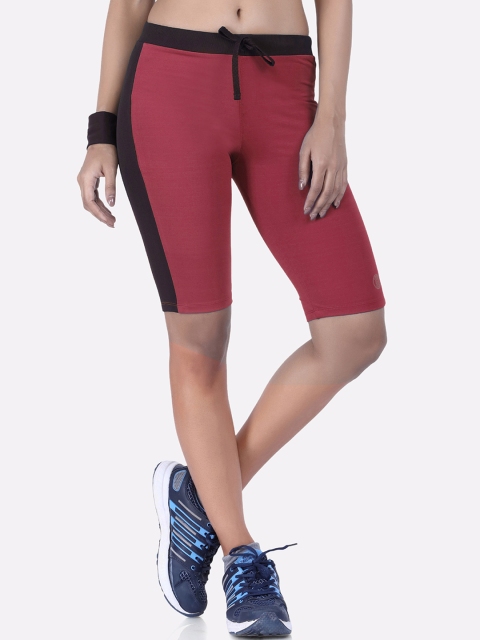 

LAASA SPORTS Women Pink Training or Gym Sports Shorts