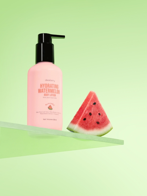 

DressBerry Hydrating Watermelon One In A Melon Body Lotion with Aloe Vera 200 ml, Pink