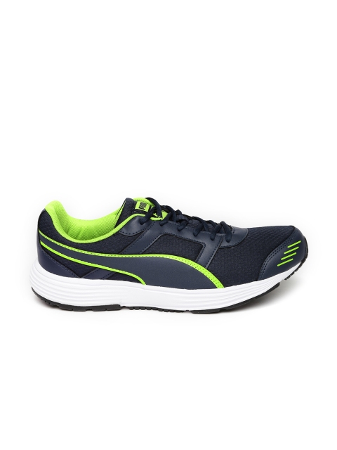 

Puma Men Navy Harbour Running Shoes, Navy blue