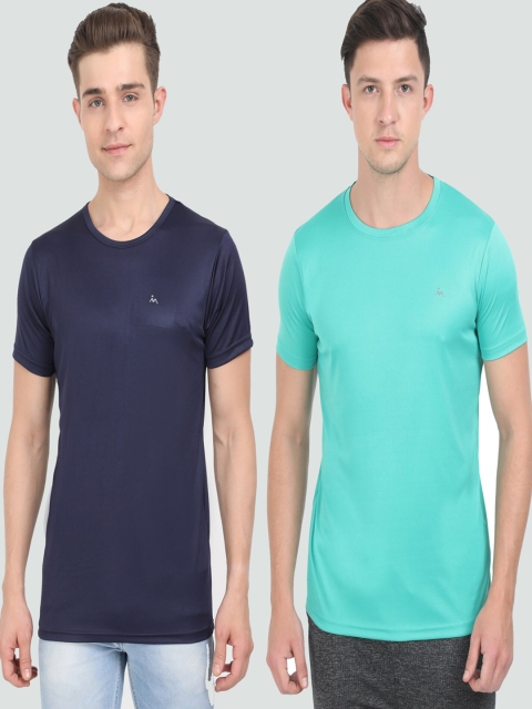 

Masculino Latino Men Assorted 2 V-Neck Pockets Training or Gym T-shirt