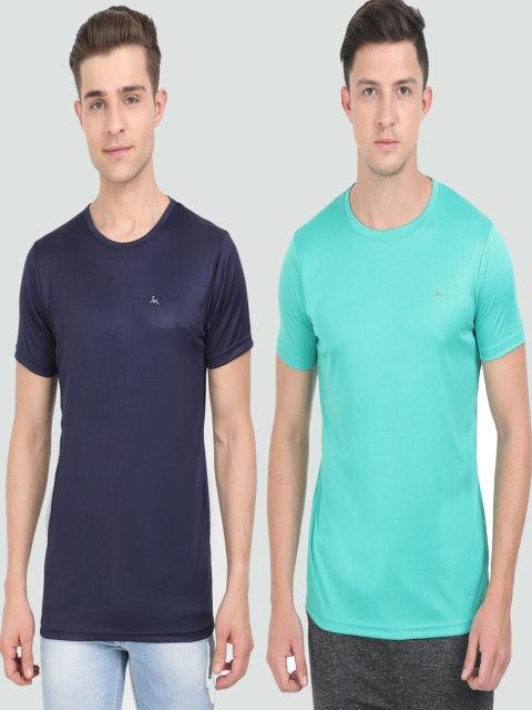 

Masculino Latino Men Assorted 2 V-Neck Pockets Training or Gym T-shirt