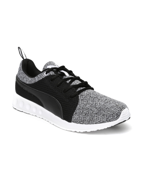 

PUMA Men Grey & Black Carson Ripstop IDP Running Shoes
