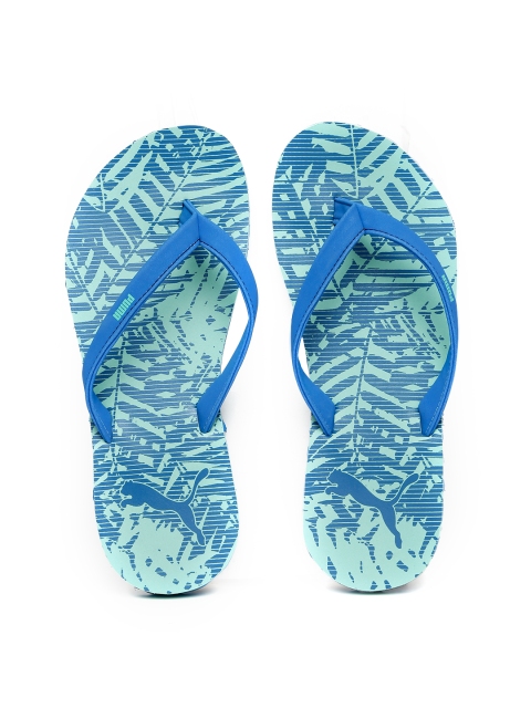 

Puma Women Blue & Green Ronni Printed Flip-Flops