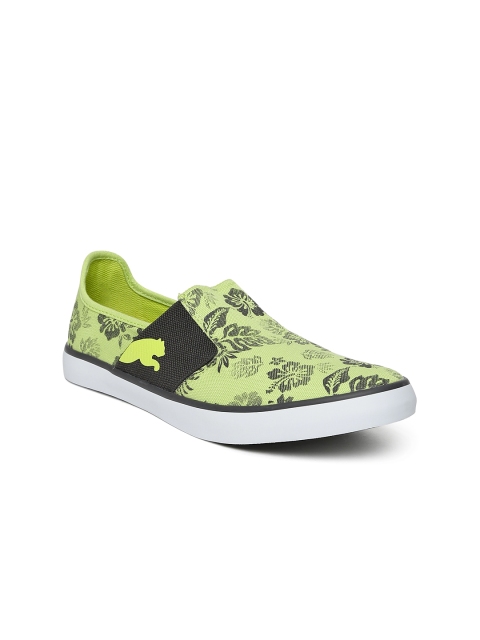 

PUMA Women Lime Green NU Ballet DP Printed Casual Shoes