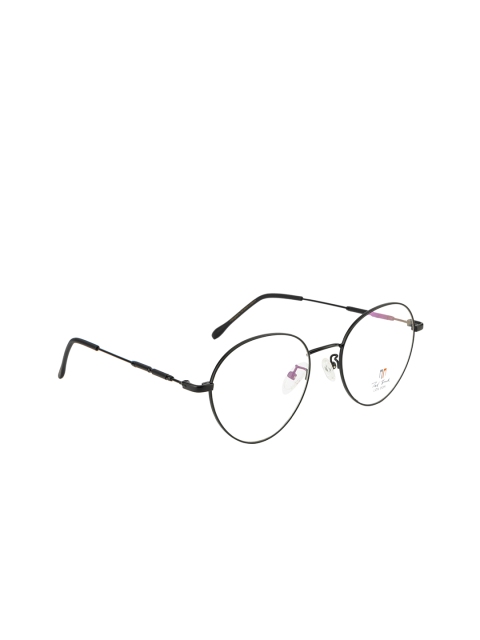 

Ted Smith Unisex Black Full Rim Round Frames TS-9071_C4