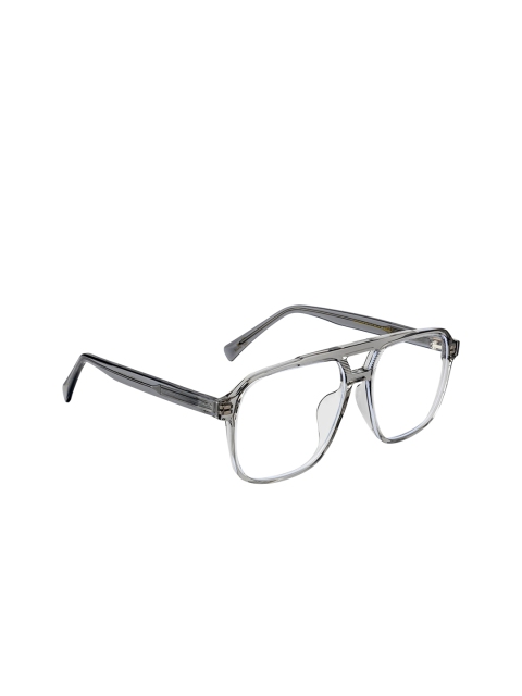 

Ted Smith Unisex Grey Full Rim Aviator Frames TS-366