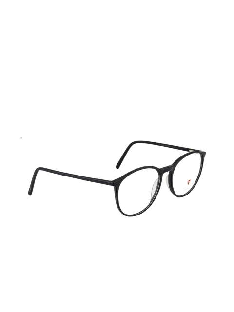 

Ted Smith Unisex Black Solid Round Frames TS-7001_C2