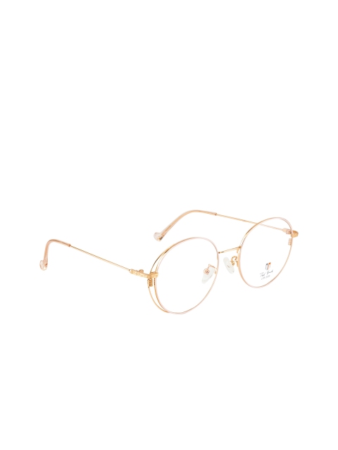 

Ted Smith Unisex Pink Solid Round Frames TS-9068_C7