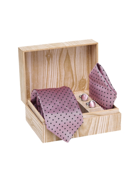 

ELLIS Men Pink Patterned Accessory Gift Set