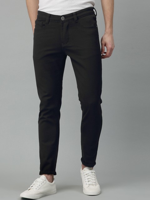 

Code 61 Men Black Skinny Fit Low-Rise Stretchable Jeans
