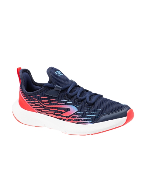 

Kalenji By Decathlon Unisex Kids Pink & Blue Textile Running Non-Marking Shoes