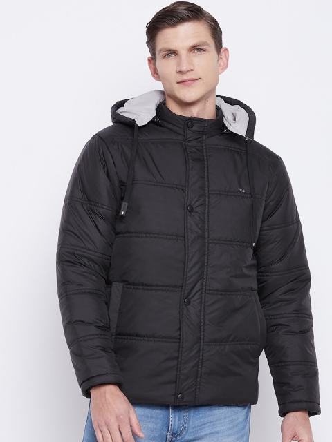 

Okane Men Black Lightweight Puffer Jacket