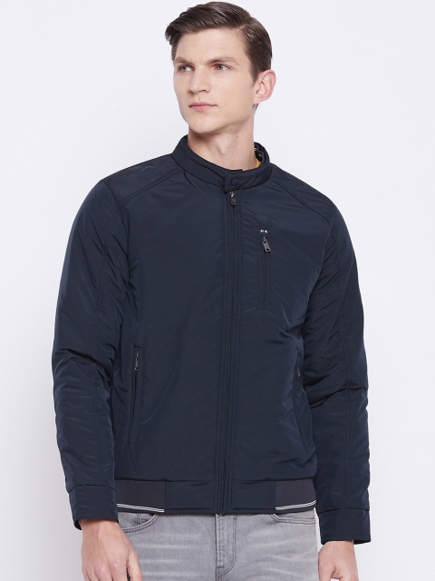 

Okane Men Navy Blue Lightweight Padded Jacket