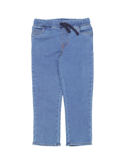 

Lil Lollipop Unisex Kids Blue Low Distress Jeans