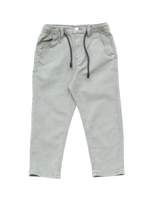 

Lil Lollipop Unisex Kids Green Low Distress Jeans
