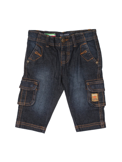 

Lil Lollipop Kids Blue Cotton Denim Shorts