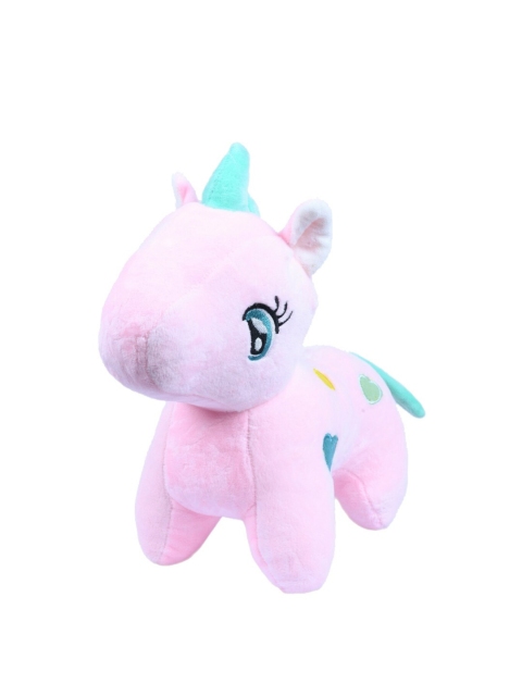 

AkashKrishna Unisex Kids Pink & Turquoise Blue Unicorn Plush Stuffed Soft Toy