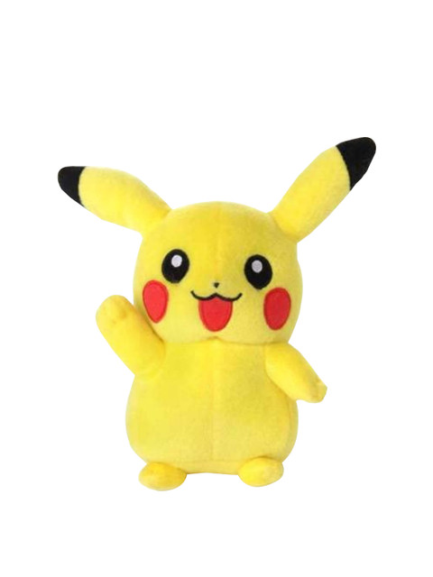 

AkashKrishna Unisex Kids Yellow Pikachu Plush Stuffed Soft Toy