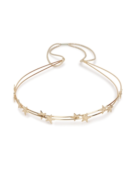 

FOREVER 21 Women Gold-Toned Embellished Hairband