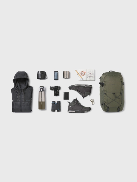 

Quechua By Decathlon Unisex Green Solid Backpack