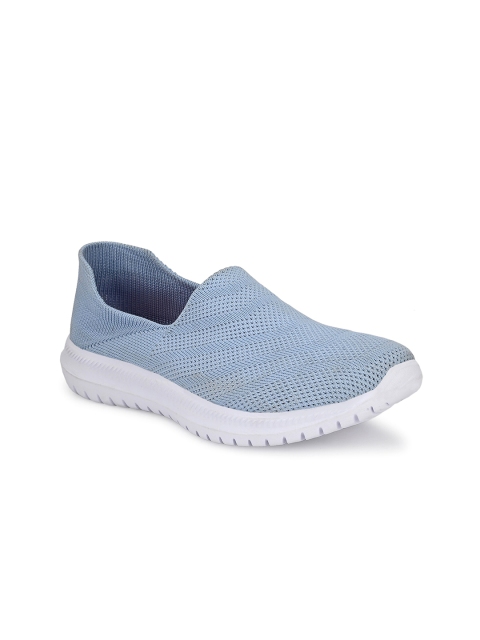 

AfroJack Women Blue Mesh Walking Shoes