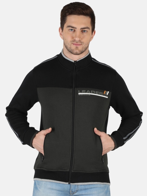 

Monte Carlo Men Black Colourblocked Sweatshirt
