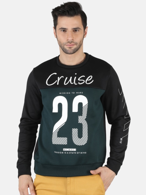 

Monte Carlo Men Black Printed Sweatshirt