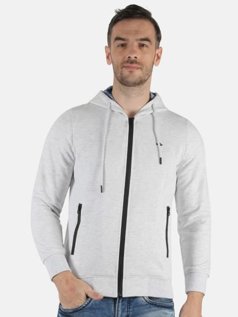 

Monte Carlo Men Grey Hooded Sweatshirt
