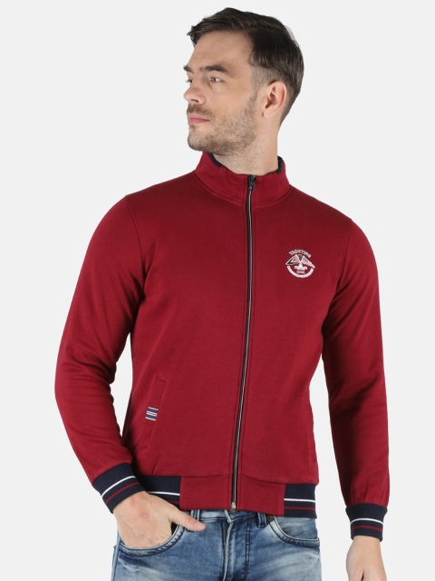 

Monte Carlo Men Maroon Hooded Sweatshirt