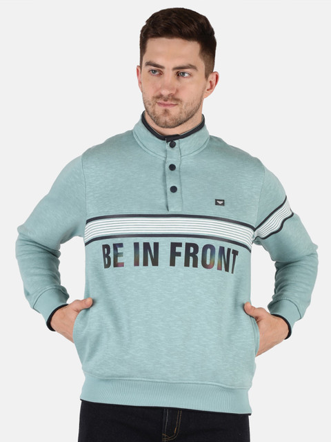

Monte Carlo Men Multicoloured Colourblocked Sweatshirt, Multi