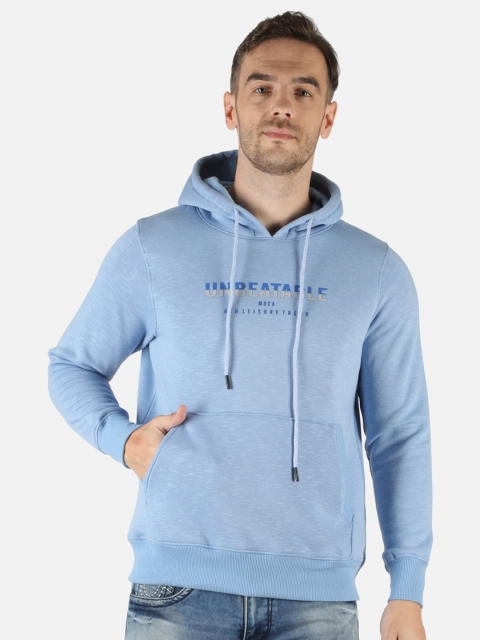 

Monte Carlo Men Blue Hooded Sweatshirt