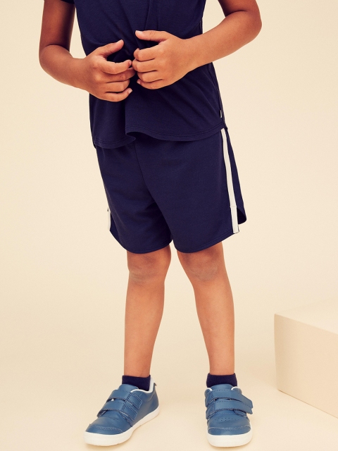 

Domyos By Decathlon Boys Blue Breathable Adjustable Shorts 500