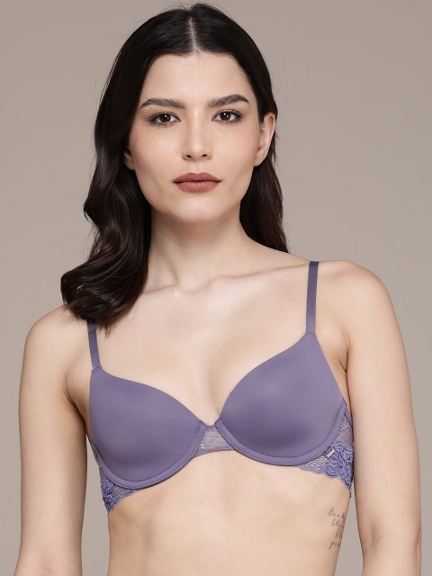 

Calvin Klein Underwear Blue Floral Bra Underwired Lightly Padded