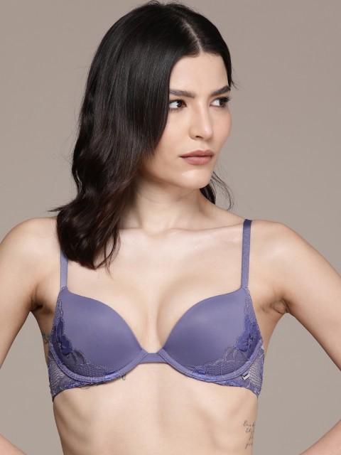 

Calvin Klein Underwear Violet Underwired Heavily Padded Bra