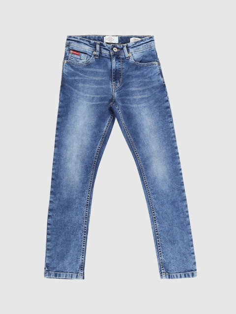 

Lee Cooper Boys Blue Heavy Fade Jeans