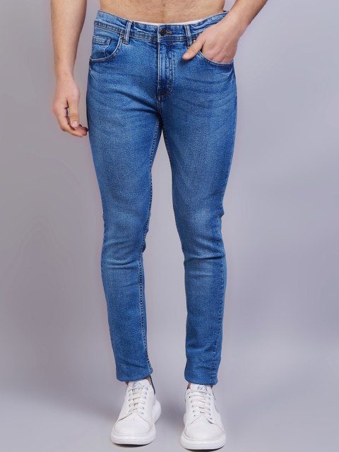 

GRACIT Men Blue Skinny Fit Light Fade Stretchable Jeans