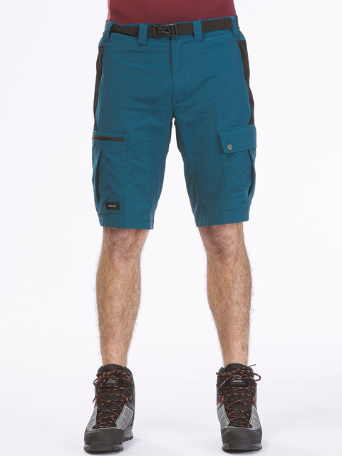 

FORCLAZ By Decathlon Men Blue MT500 Durable Sports Shorts