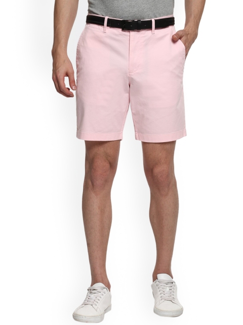 

Original Penguin Men Pink Slim Fit Cotton Shorts