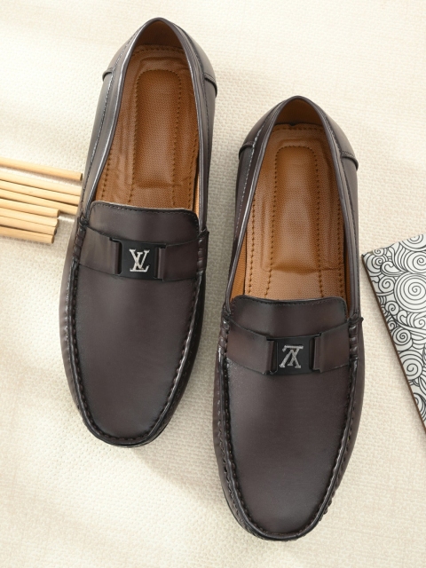 

mr wonker Men Brown Loafers