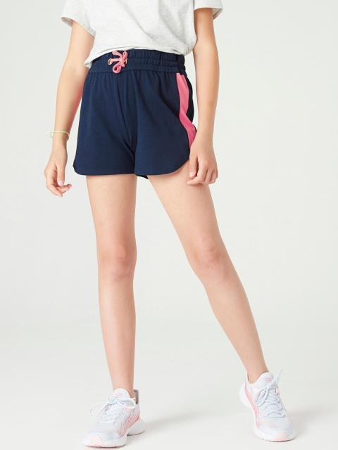 

Domyos By Decathlon Girls Blue Hot Pants Shorts