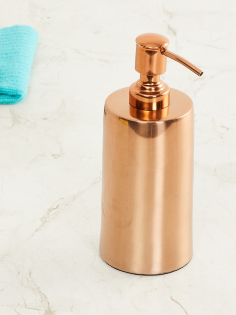 

Home Centre Panama Anchor Gold-Toned Stainless Steel Soap Dispenser