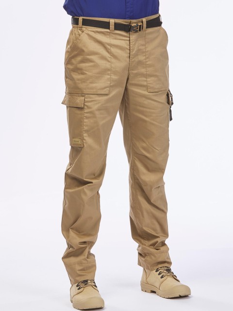 

FORCLAZ By Decathlon Men Brown Trekking Anti-UV Eco-Designed Trousers 900